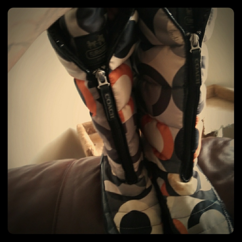 Coach winter boots